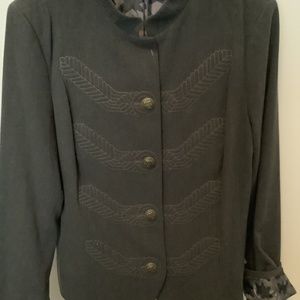 CAbi. Short jacket sz 16